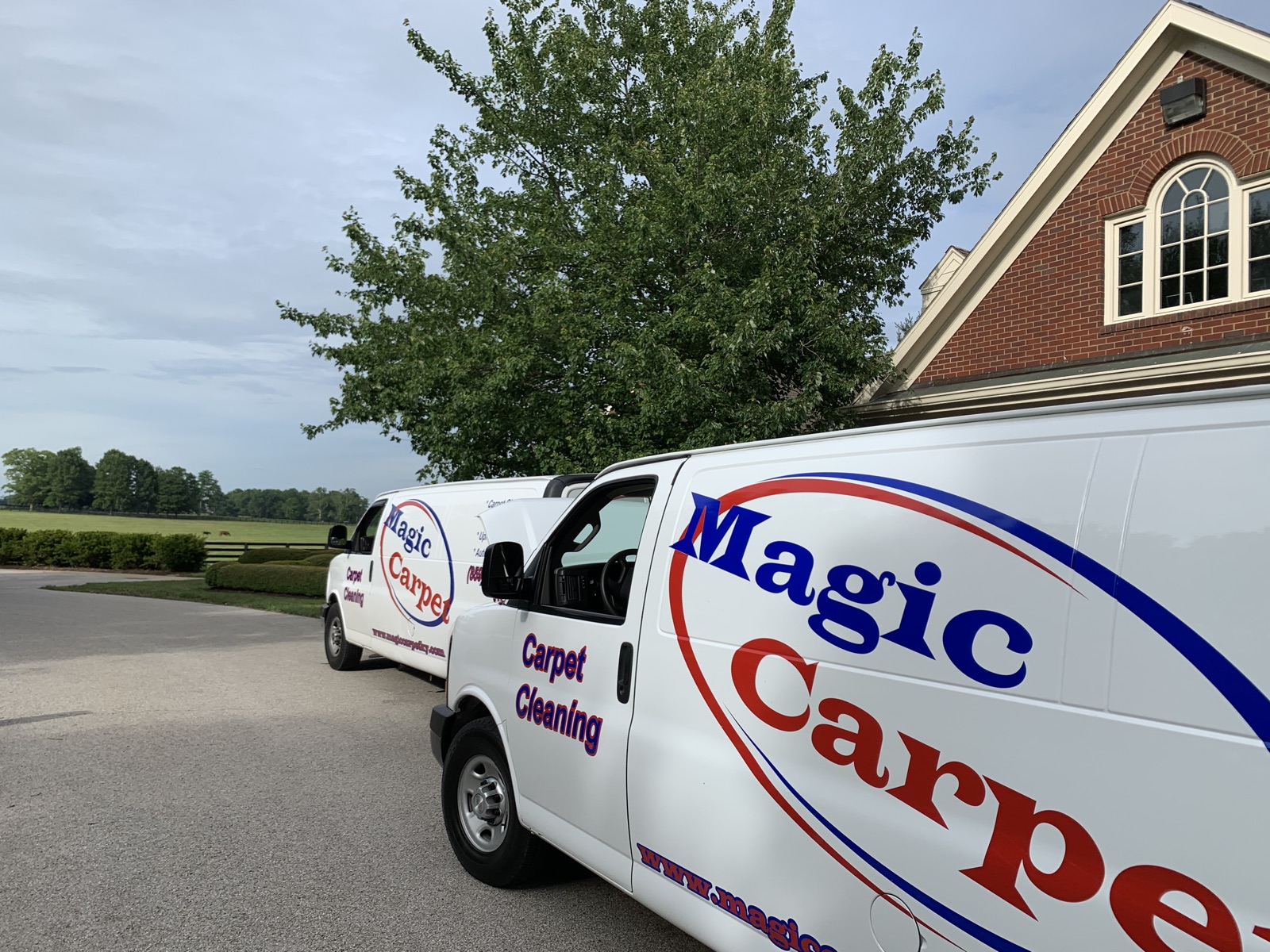 Magic Carpet vans out on the route